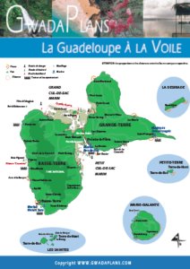 Cartes des mouillages Guadeloupe