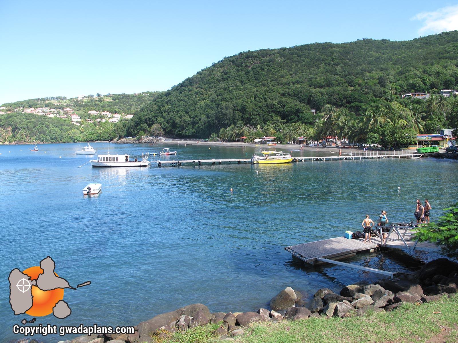 Plage de Malendure - Bouillante