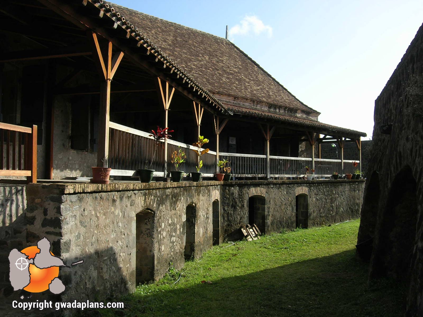 Fort Delgrès, bâtiment administratif