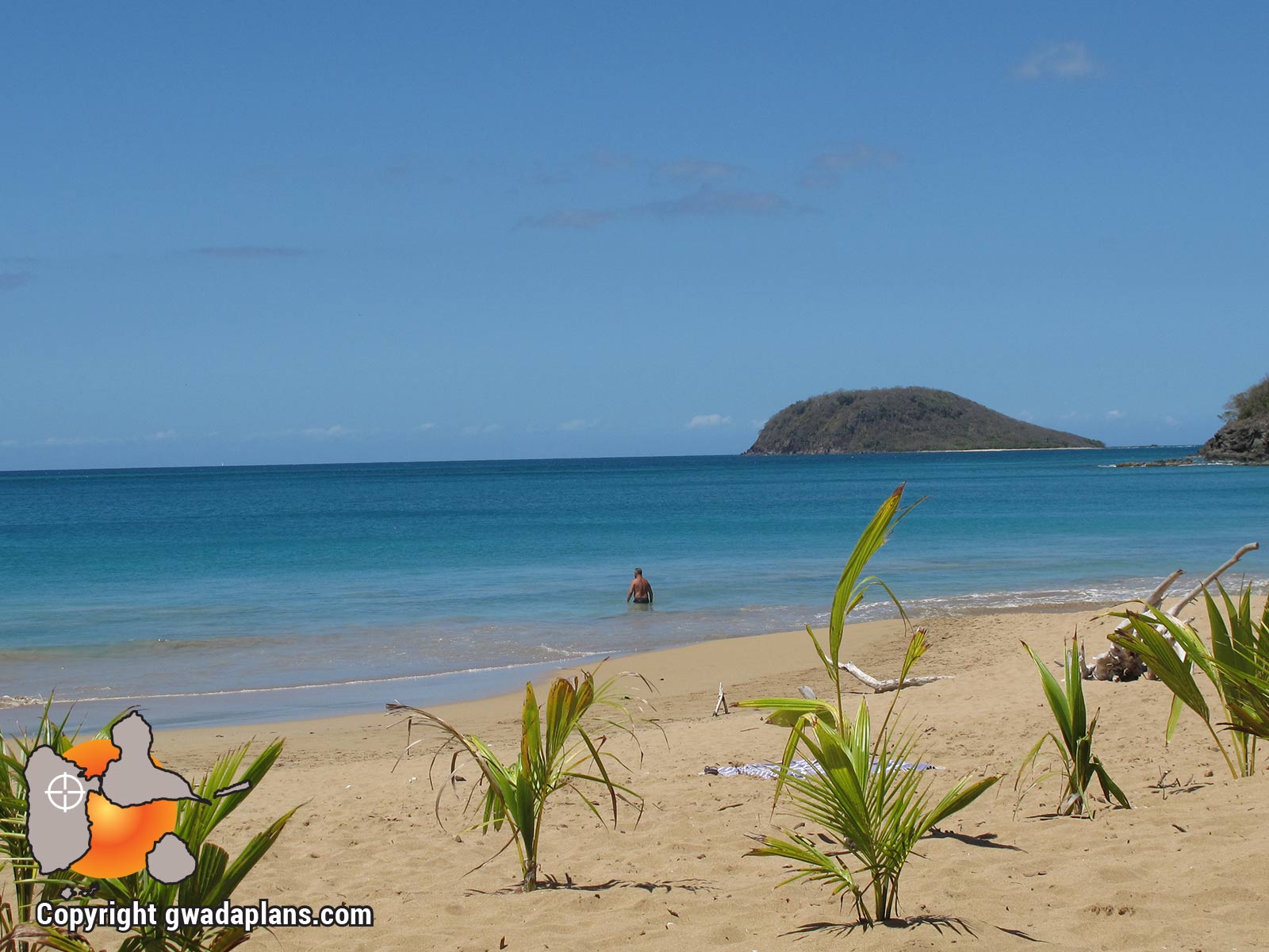 La Perle- plage Deshaies
