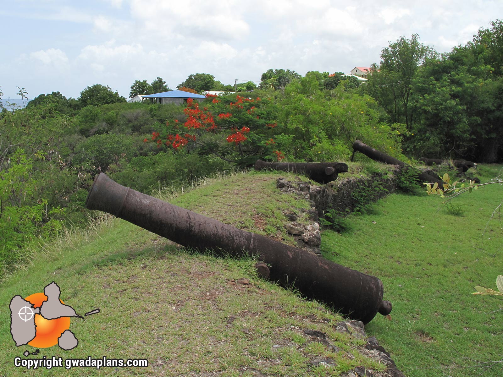 Canons de la Pointe Anse à la Barque