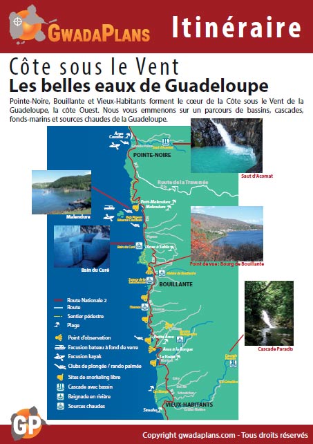 Itinéraire - Belles eaux de Guadeloupe