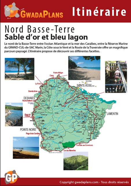 Fiche itinéraire : Sable d'or et bleu lagon