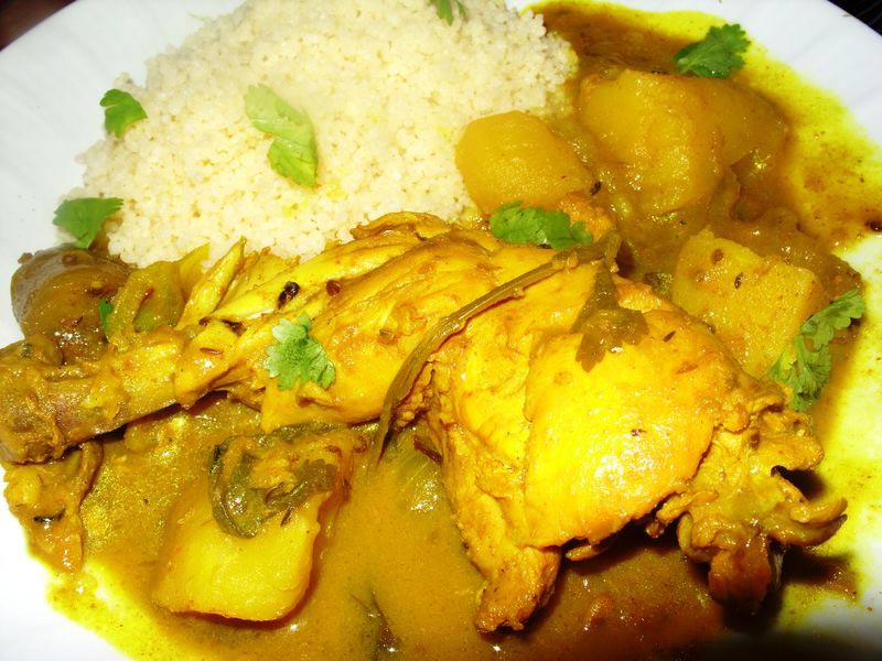 Colombo de poulet - Gastronomie Guadeloupe