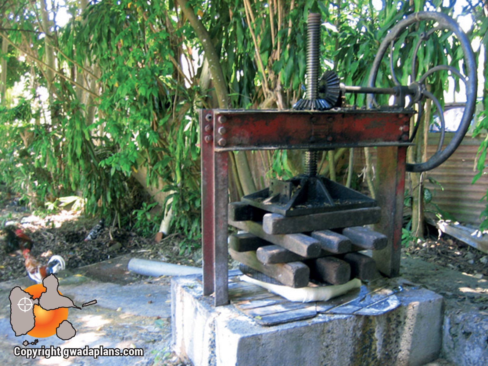 Presse à manioc - Kassaverie