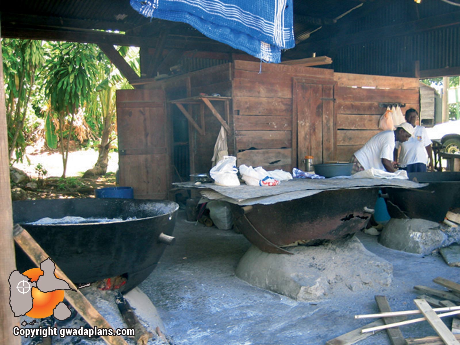 Préparation des galettes - Kassaverie
