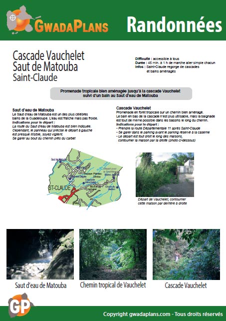 Télécharger la fiche rando Cascade Vauchelet - Matouba - Guadeloupe