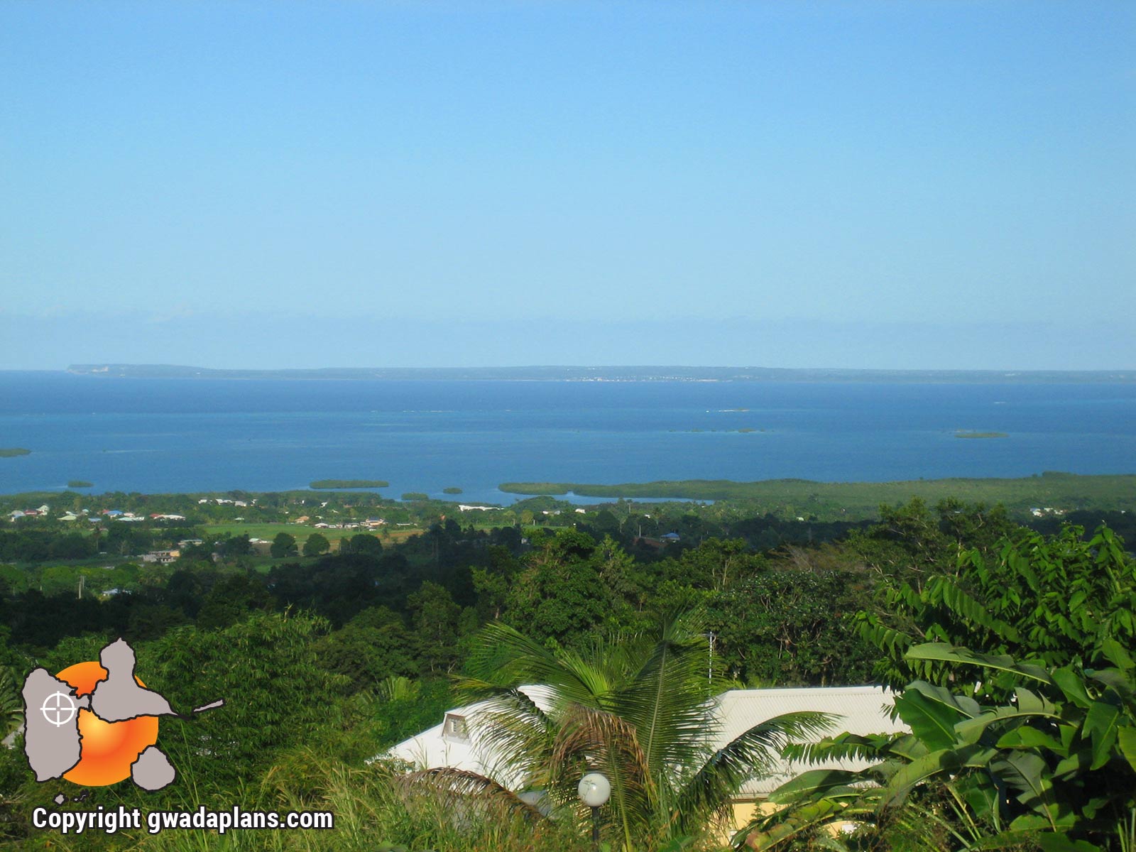 Vue sur la Réserve marine - Sainte-Rose