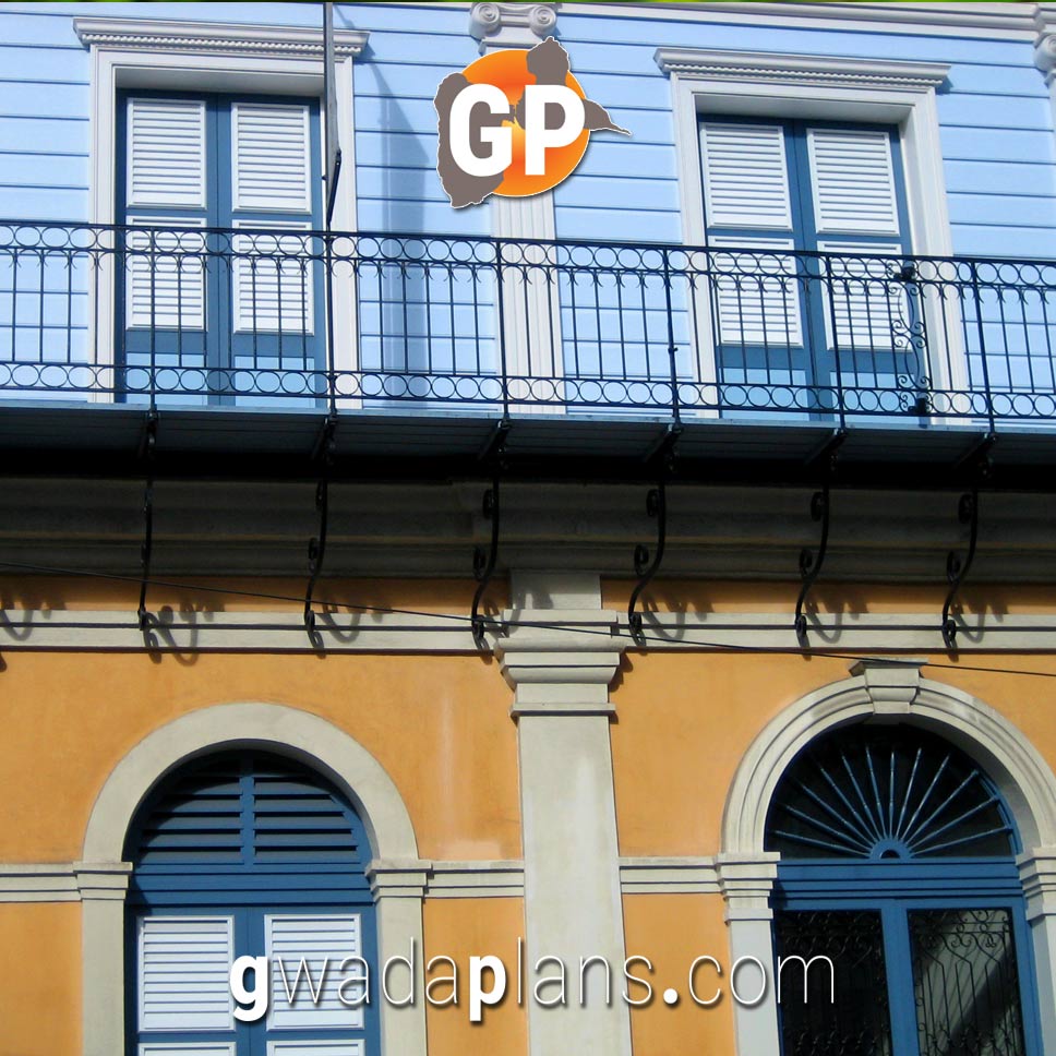 Façades Pointe à Pitre - Guadeloupe