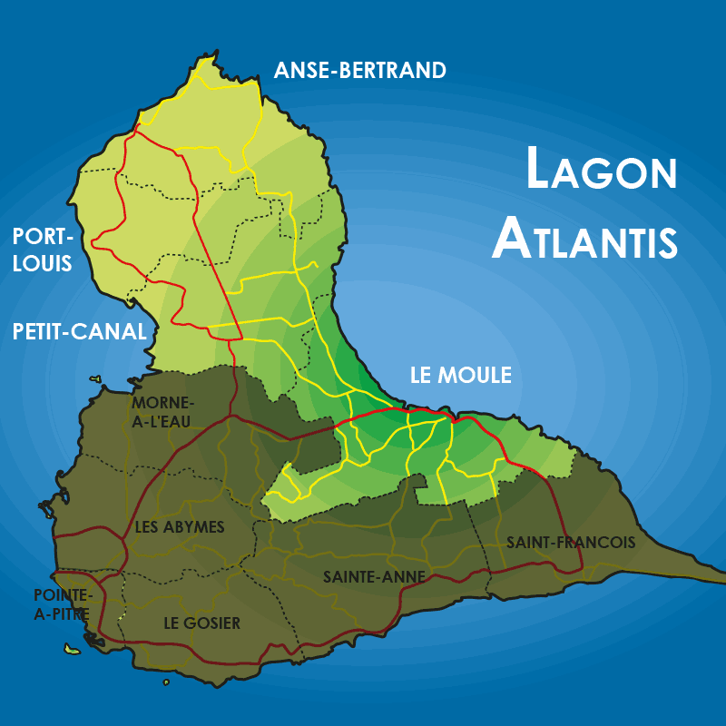 Lagon Atlantis Guadeloupe