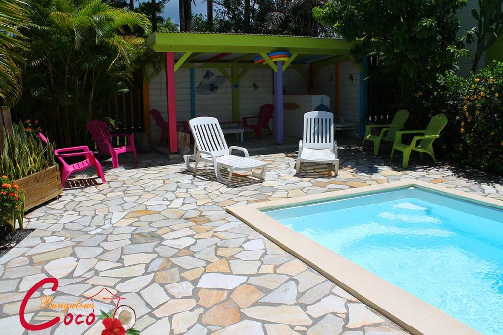 Coco Bungalows Piscine du gîte