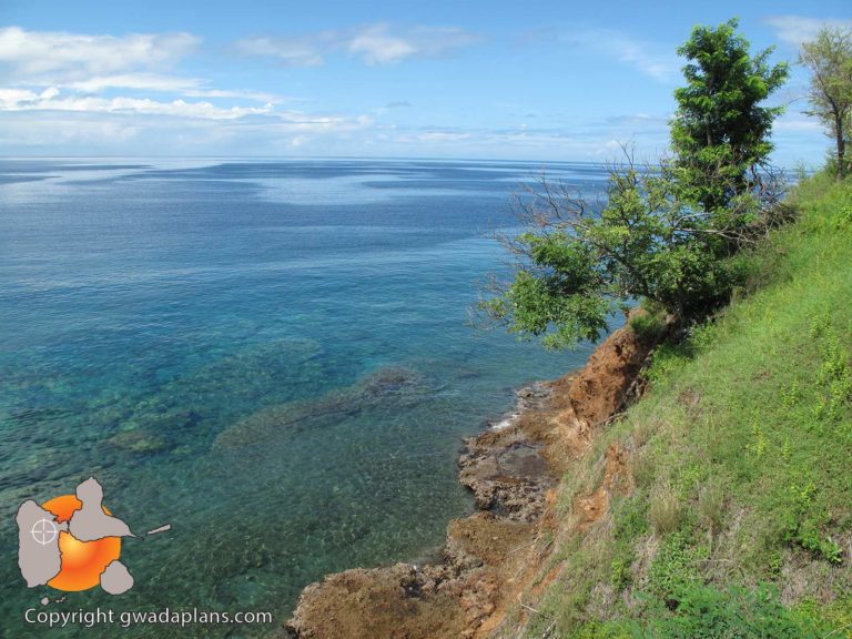 Machette, pointe de vue sur le Mer des Caraïbes