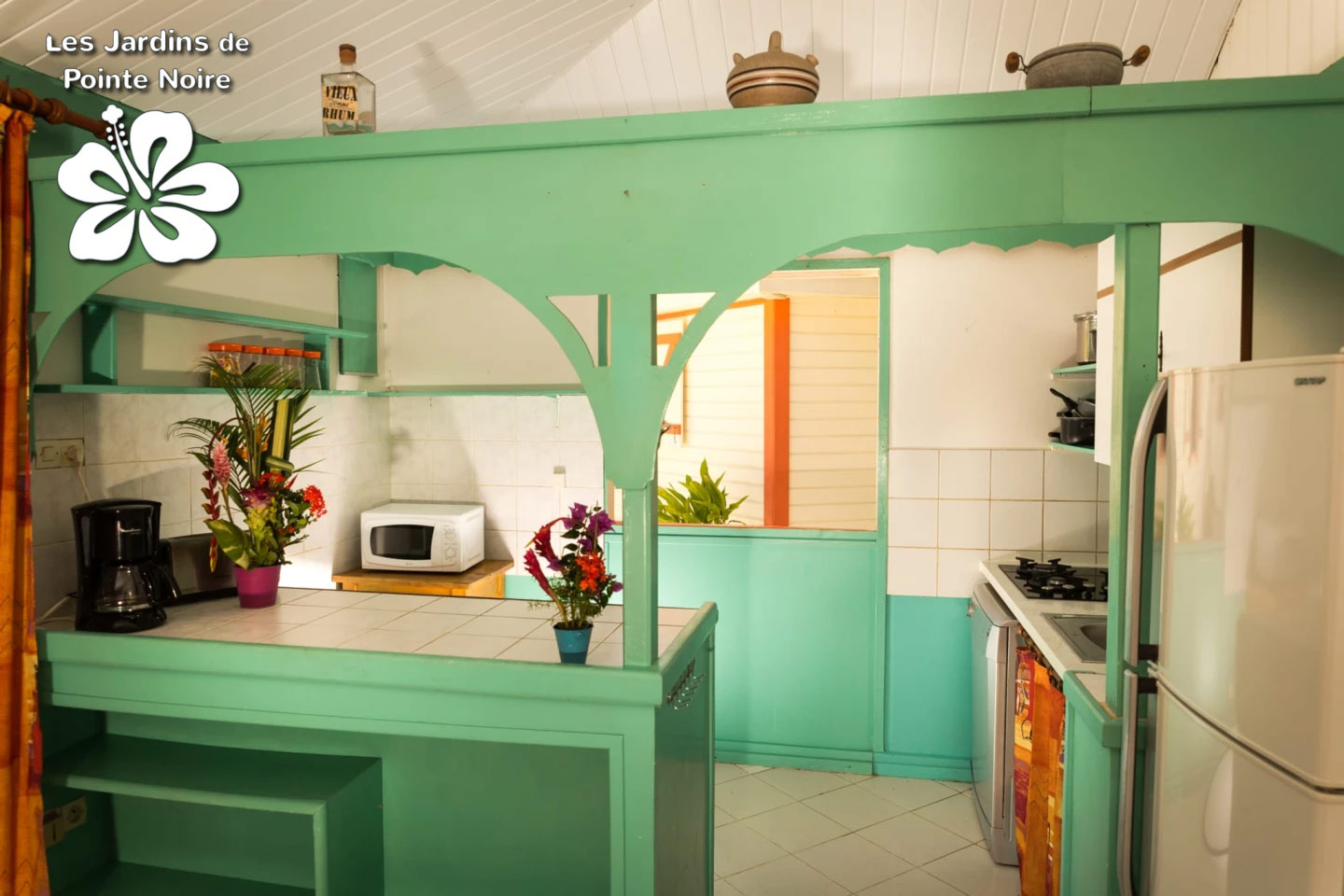 Jardins de Pointe-Noire : cuisine équipée