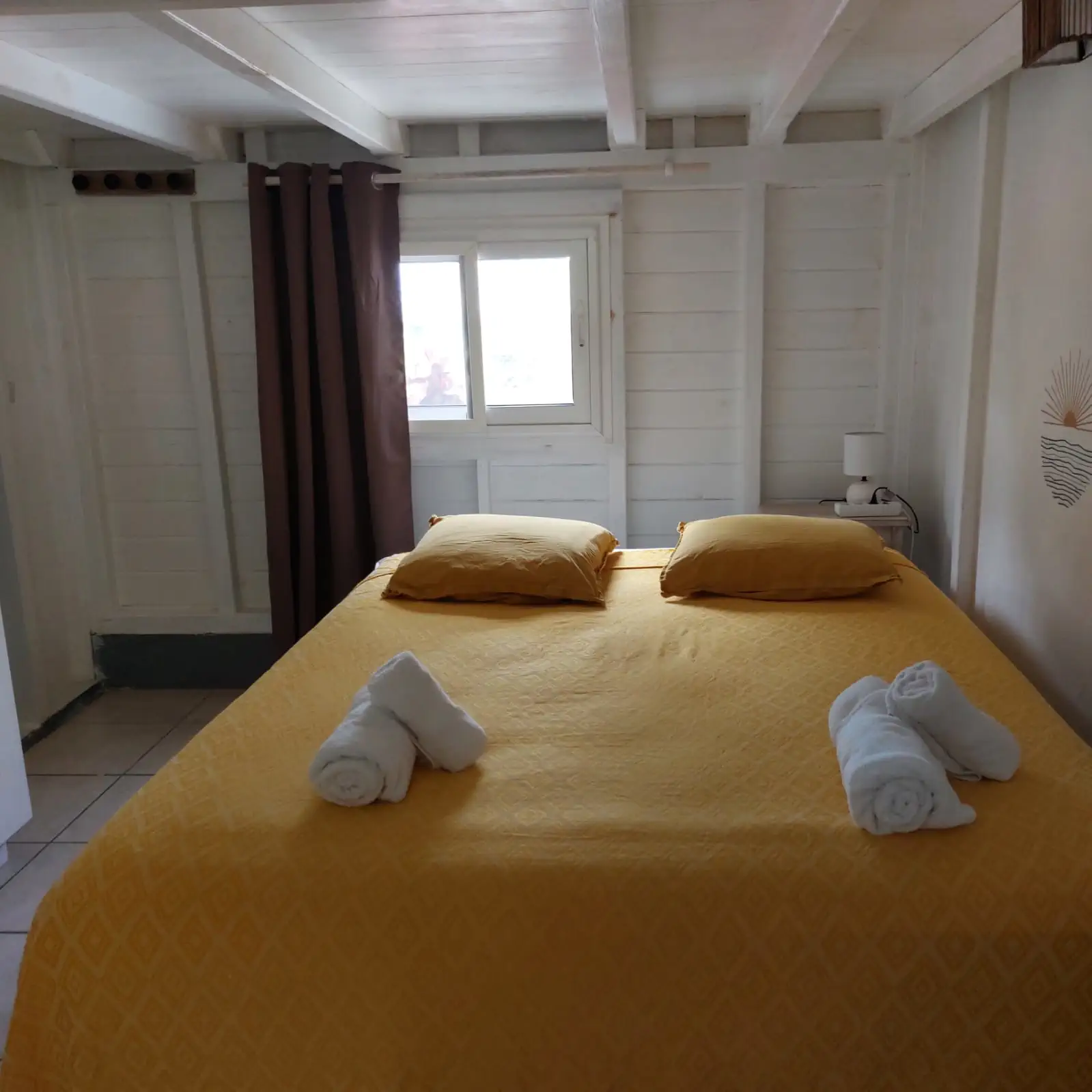 Bungalow Célyote chambre double climatisée