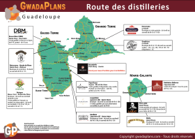 Route des distilleries et rhumeries 2026 Guadeloupe
